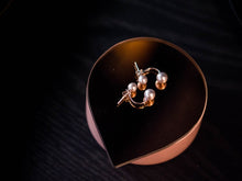 Load image into Gallery viewer, Silver berries earrings