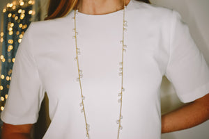 Pearl Berries necklace / long NEW!