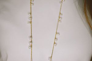 Pearl Berries necklace / long NEW!