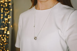 Silver Ball necklace NEW!