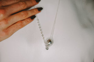 Silver Ball necklace NEW!